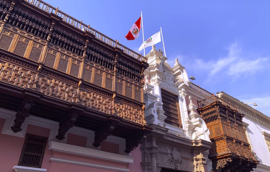 Colonial Lima Walking Tour 3 hours
